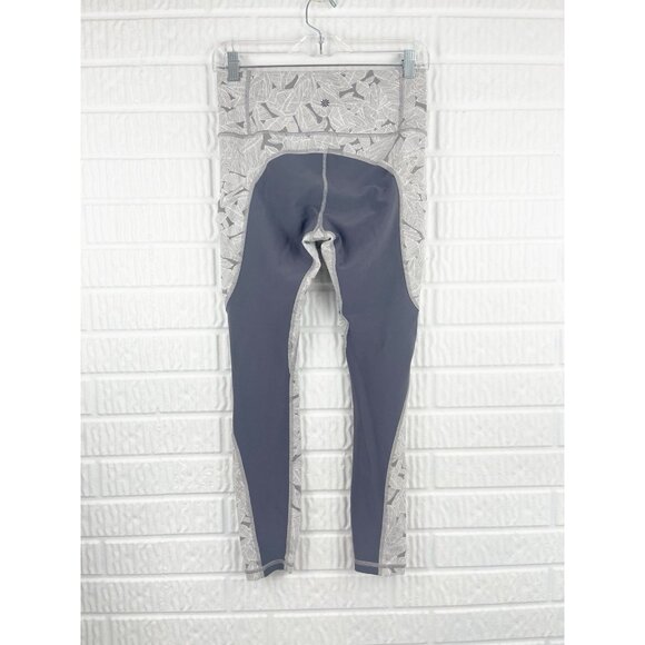 Athleta Leggings Size Small Palm All 7/8 Tight Gray - Picture 5 of 14